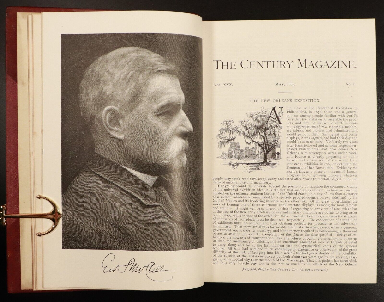 1885 The Century Illustrated Monthly Magazine Antiquarian History Book Civil War