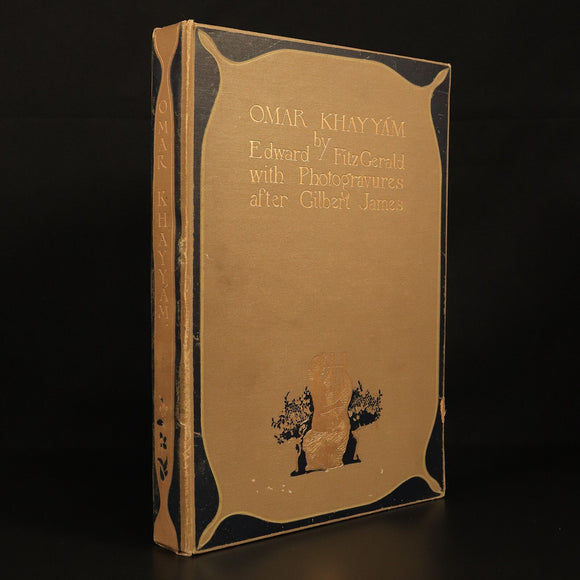 1907 Rubaiyat Of Omar Khayyam Antique Photogravure Series Philosophy Book