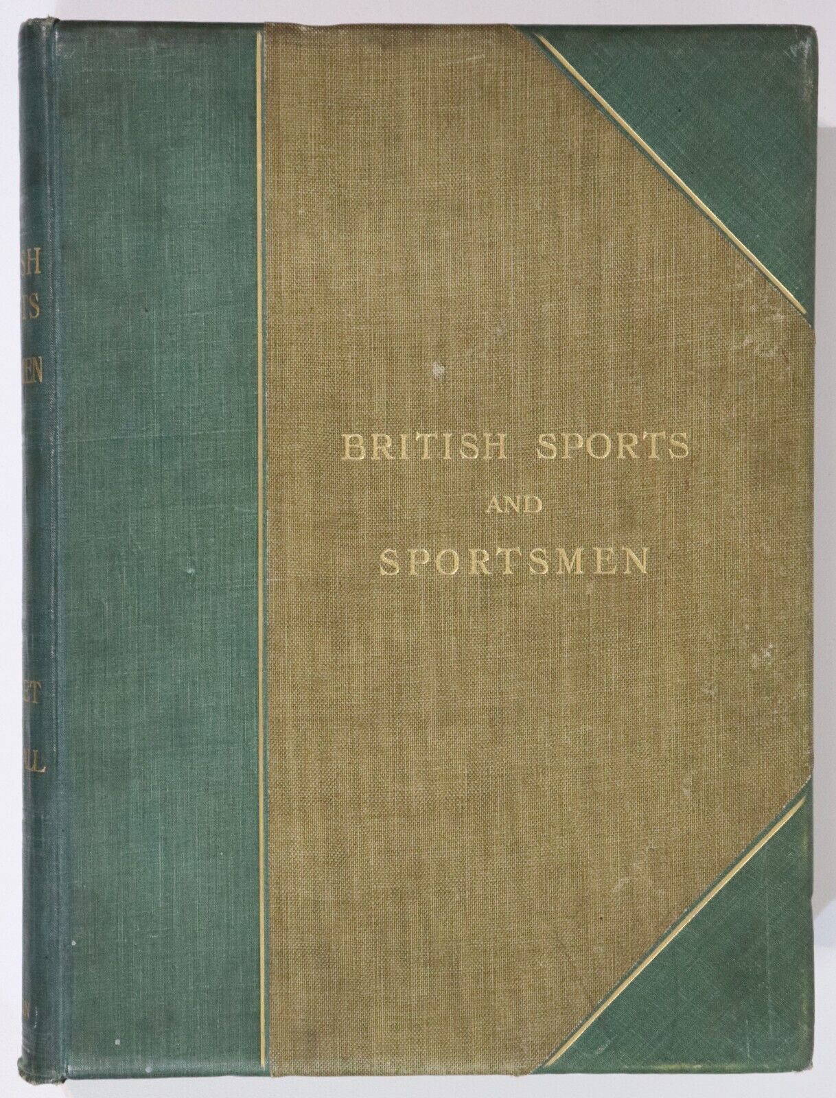 1917 British Sports & Sportsmen Cricket & Football Antique British History Book