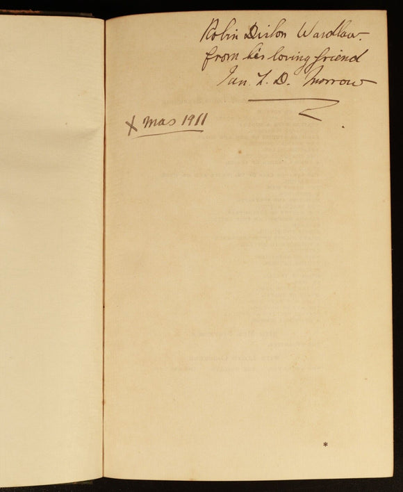 1910 2vol Prince Otto & Across Plains by R.L. Stevenson Antique Literature Books