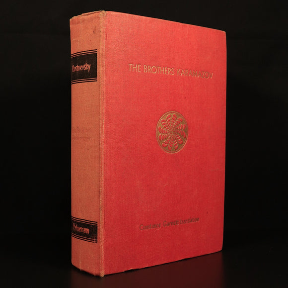 1945 The Brothers Karamazov by Fyodor Dostoevsky Antique Russian Literature Book