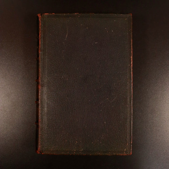 c1870 Morning & Evening Portions - Robert Hawker Antique Theology Book Scripture