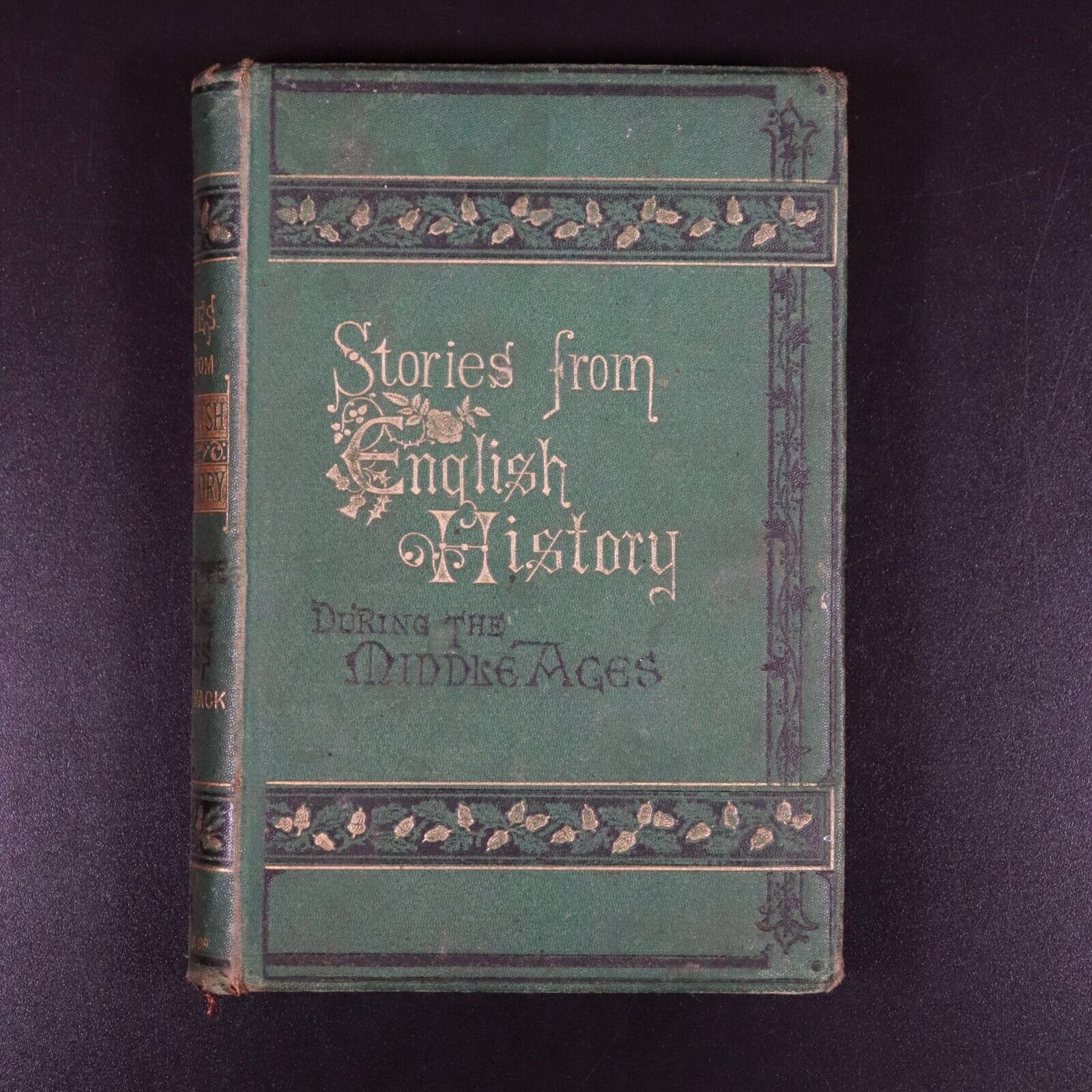 1872 Stories From English History During The Middle Ages Antique History Book