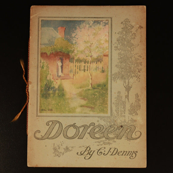 1917 Doreen by CJ Dennis 1st Edition Australian Fiction Literature Book WW1