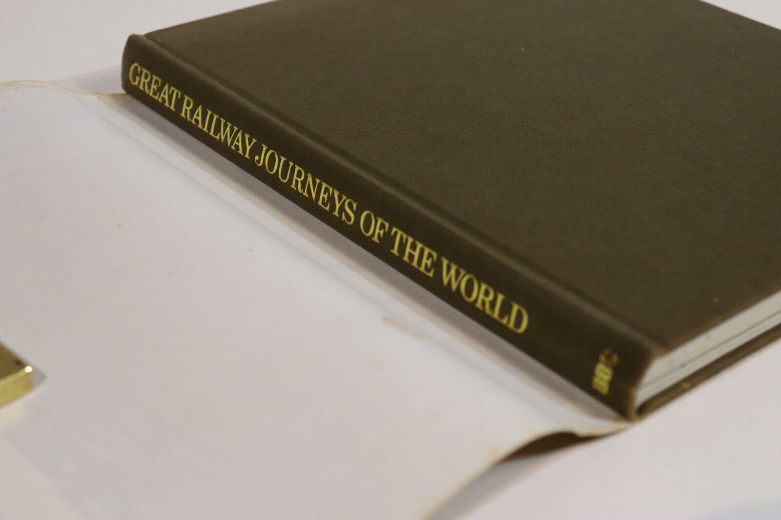 1982 Great Railway Journeys Of The World  Railway Travel History Reference Book