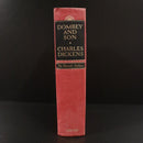 c1920 Dombey & Son by Charles Dickens Antique British Fiction Book Fireside-8