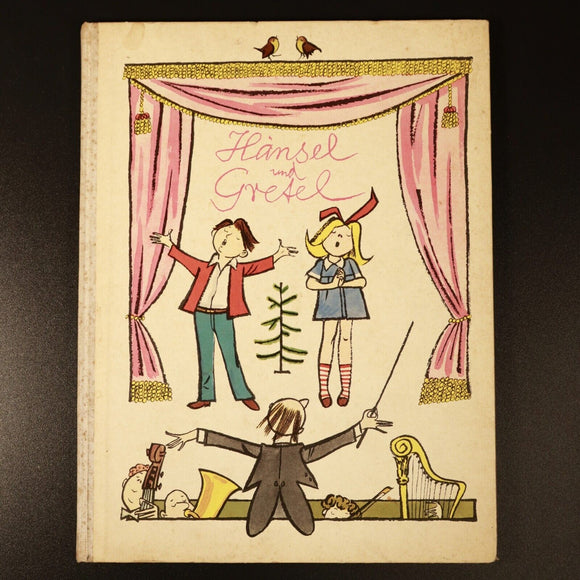 1972 Hansel Und Gretel Edition Peters Leipzig Vintage German Childrens Book