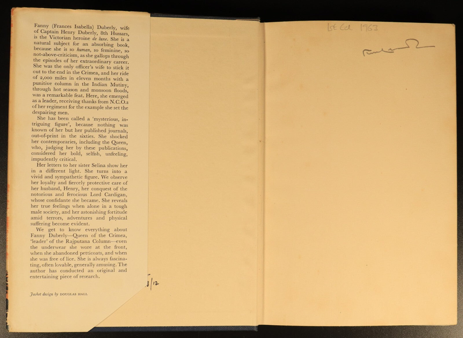 Mrs Duberly's Campaigns by EEP Tisdall 1963 Military History Book Crimean War