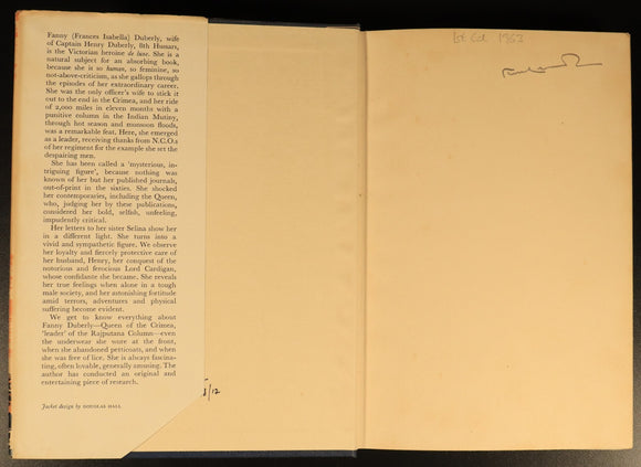 Mrs Duberly's Campaigns by EEP Tisdall 1963 Military History Book Crimean War