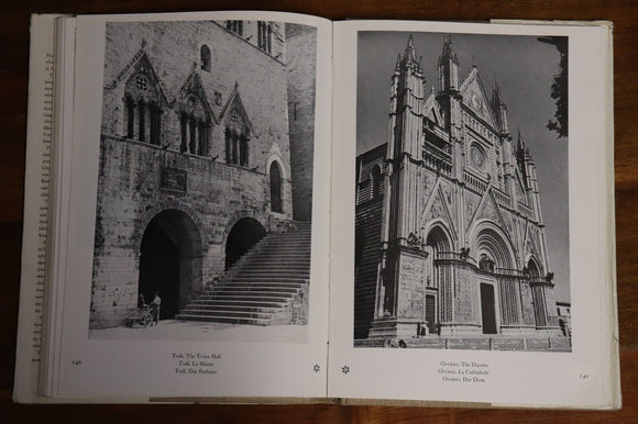 c1961 Italy: A Book Of Photographs Vintage Italian Photographic History Book