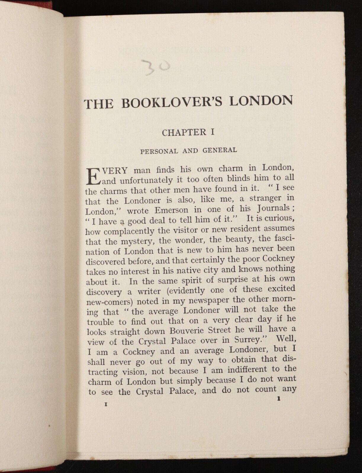 1913 The Booklovers London by A. St John Adcock Antique British History Book