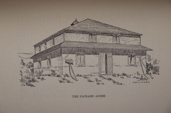 1948 Santa Barbara Adobes by C Cullimore Antique Architecture Book 1st Ed.