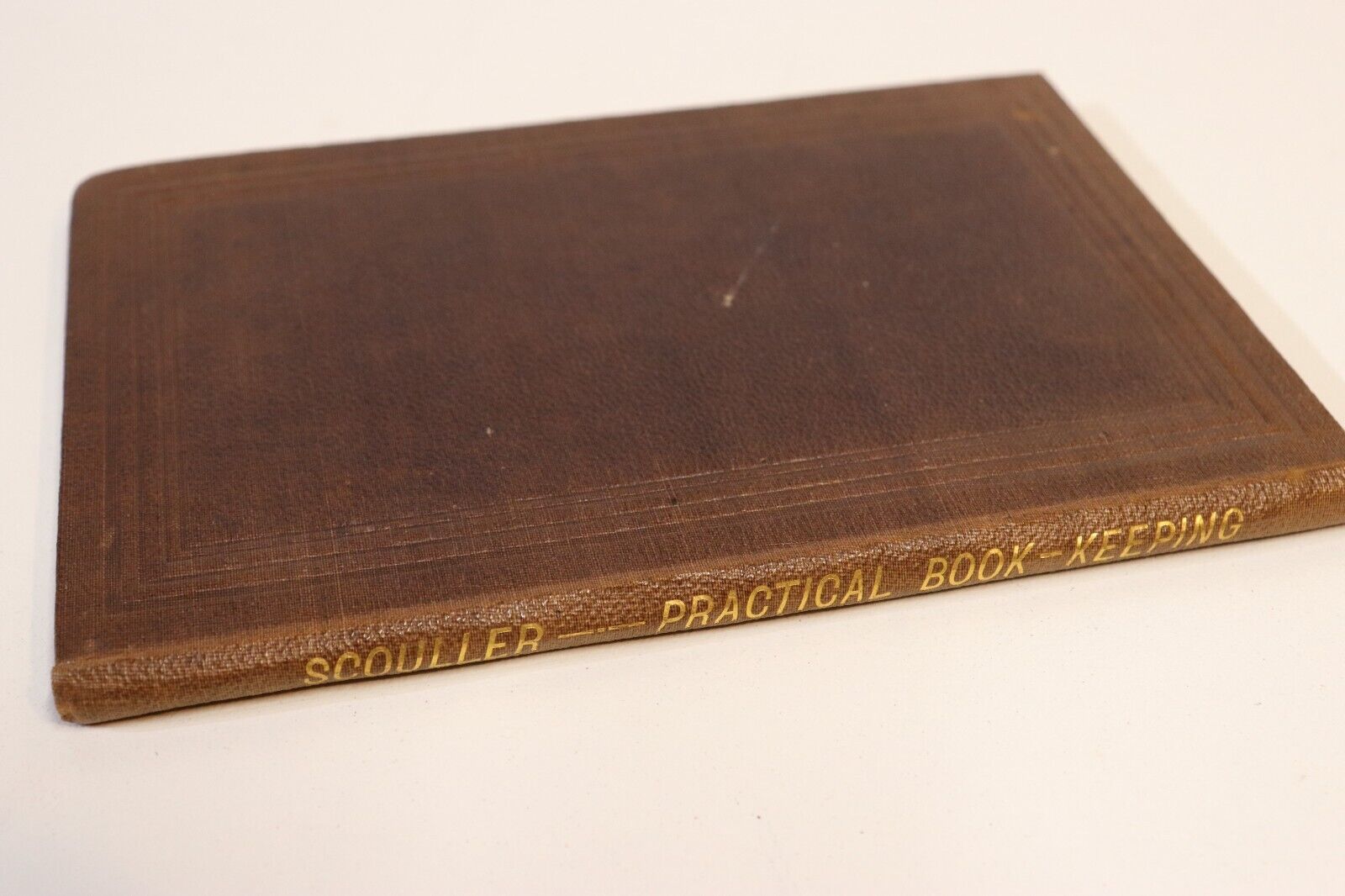 1882 Practical Book-Keeping by J Scouller Australian Finance History Book