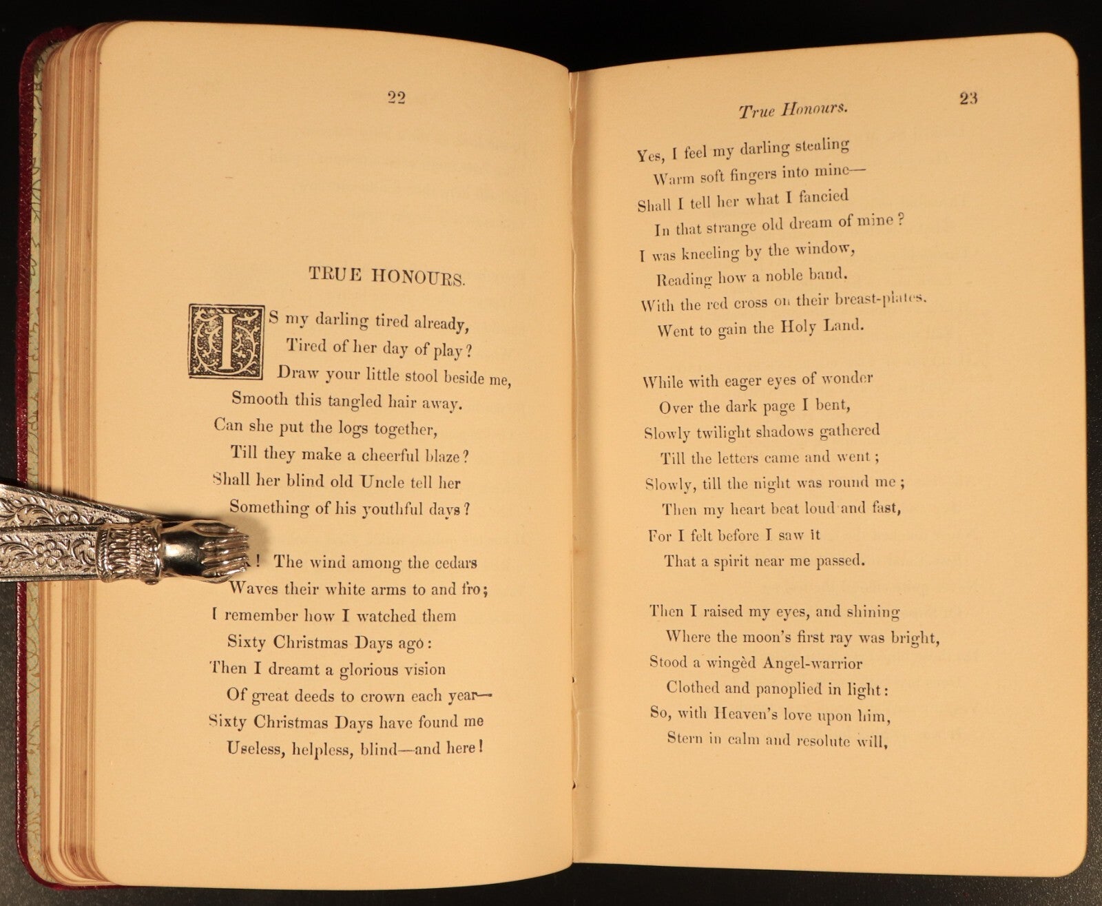 1892 Legends & Lyrics by Adelaide Anne Procter Antique British Poetry Book