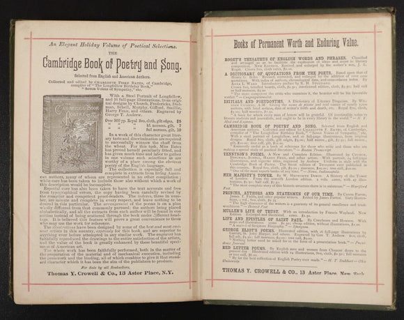 c1863 The Poetical Works Of Jean Ingelow Antique Poetry Book Female Author