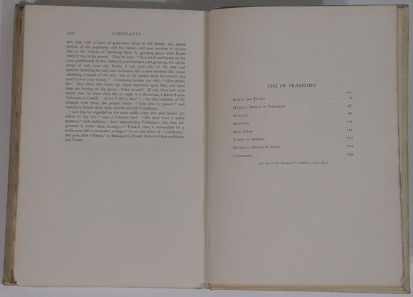 1901 2vol Tales From Shakespeare: Charles & Mary Lamb Antique Literature Books