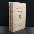 1926 2vol Life & Work Of The People Of England Antique British History Book-1