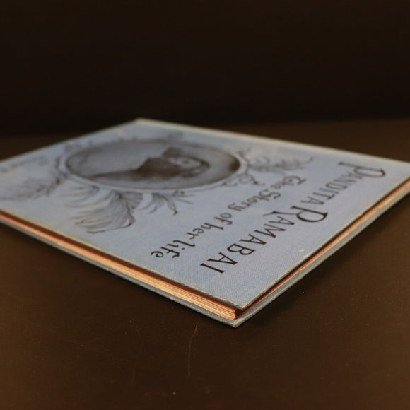 1914 Pandita Ramabai by Helen S. Dyer Antique Indian Biography History Book