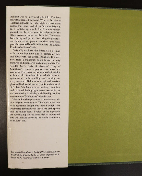 1978 Luck City: First Generation At Ballarat 1851 - 1901 Australian History Book