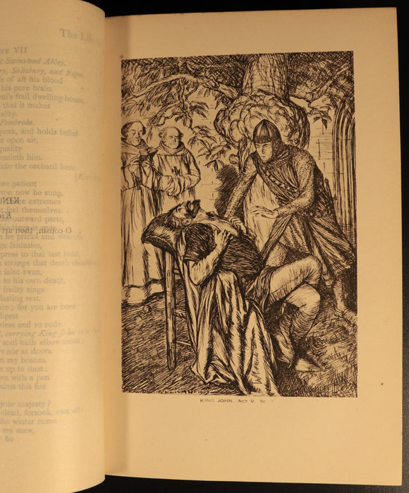 Shakespeare's Comedies, Histories & Poems 1950 Literature Books Illustrated