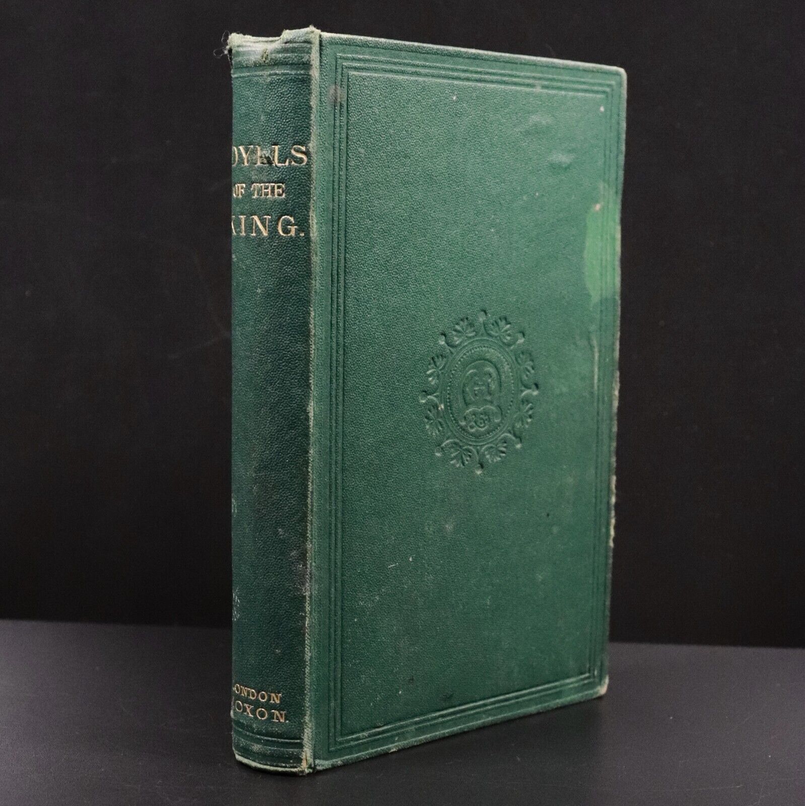 1867 Idylls Of The King by Alfred Lords Tennyson Antique British Poetry Book