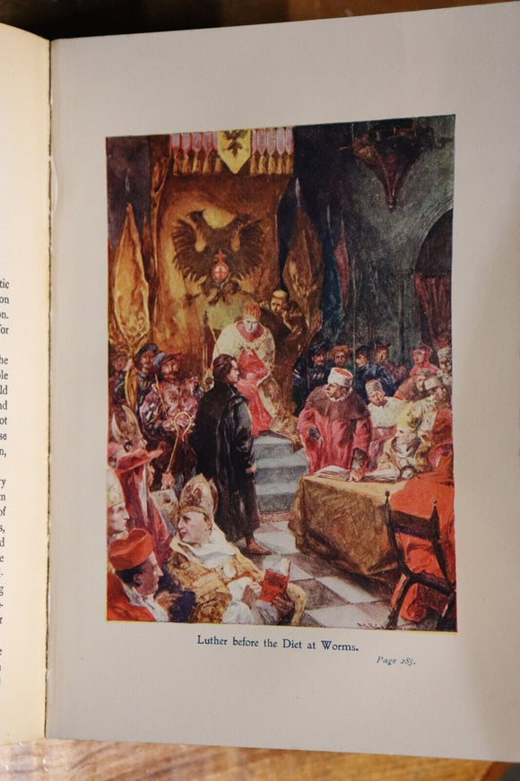 c1910 Chronicles Of The Schönberg-Cotta Family ER Charles Antique Fiction Book