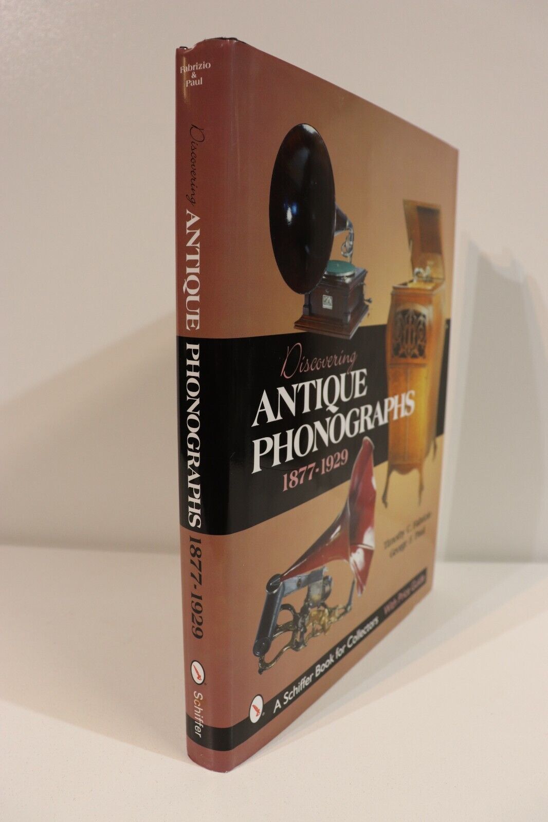 2000 Discovering Antique Phonographs Music Record Player History Reference Book