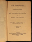 1852 Our Antipodes Australasian Colonies Antiquarian Australian History Books-15