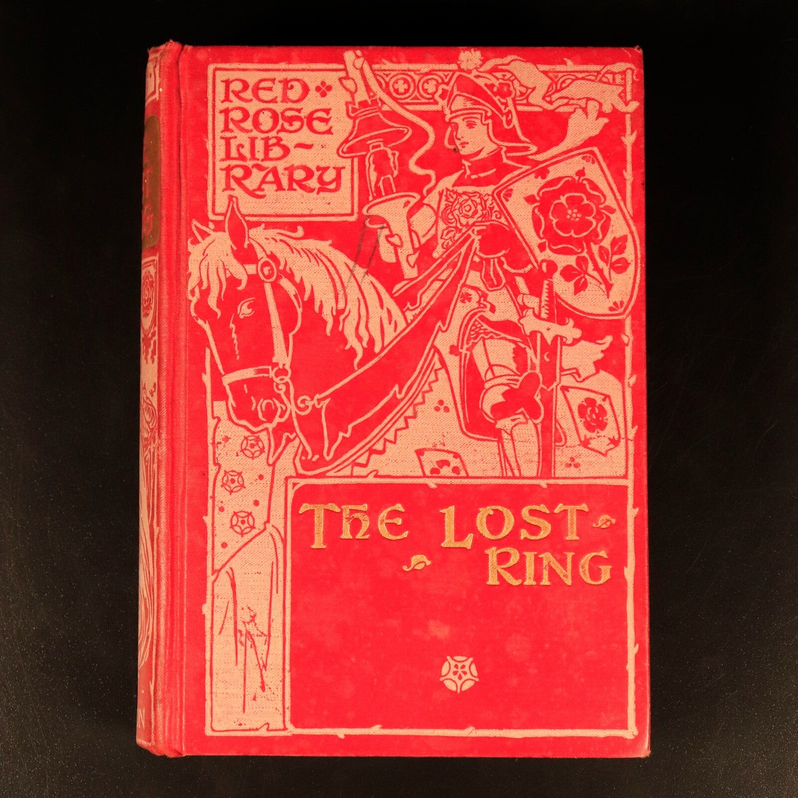 1902 The Lost Ring by M. Clerke Melville Antique Scottish Fiction Book