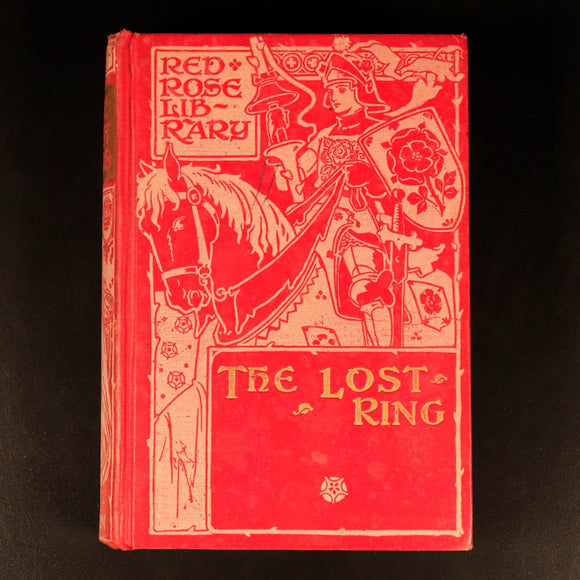 1902 The Lost Ring by M. Clerke Melville Antique Scottish Fiction Book
