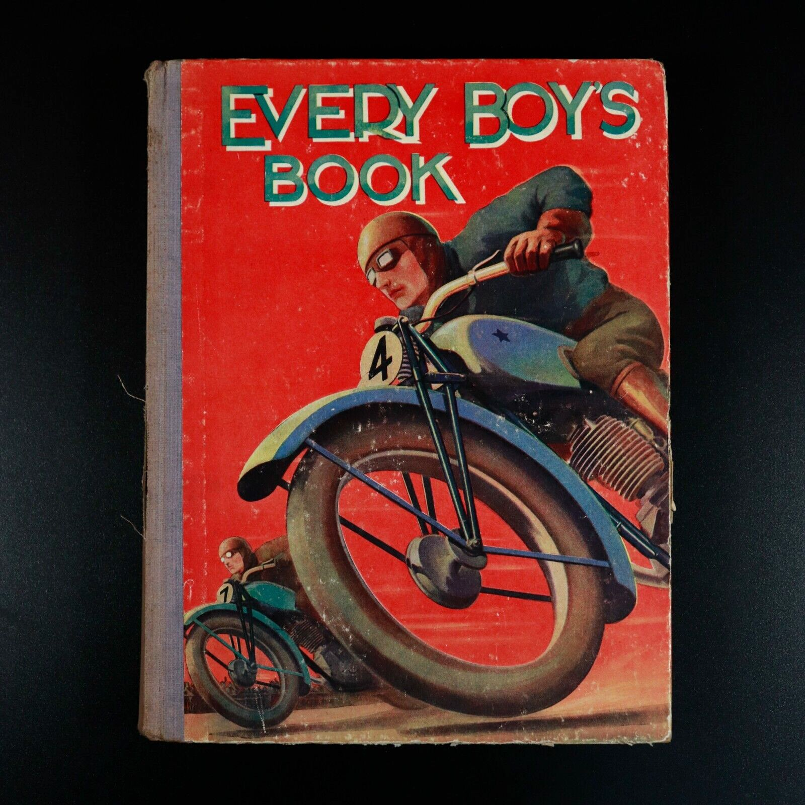 c1945 Every Boy's Book Antique British Illustrated Childrens Book