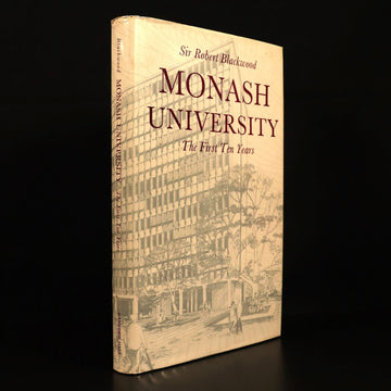 Monash University First Ten Years 1968 Australian History Book SIGNED LETTER