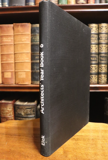 1955 Architects' Year Book Vintage Architectural History & Reference Book