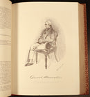 c1874 Maclise's Portrait Gallery Literary Characters Antique Literary Art Book-14