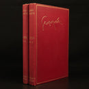 1909 Poems by George Meredith 2 Volume Antique British Poetry Book Set-1