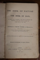 1870 The Book Of Nature & Of Man by C Napier Antique Science & Nature Book-2