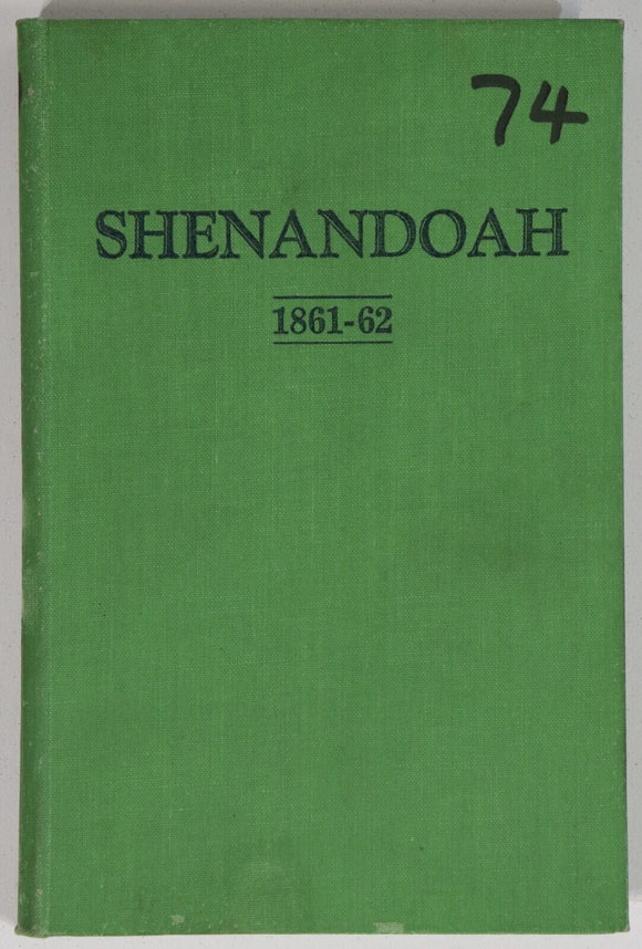 1954 Shenandoah 1861 to 1862 by E.G. Keogh American Civil War Military Book