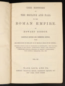 c1890 4vol History Decline & Fall Roman Empire by E. Gibbon Antiquarian Book Set-10