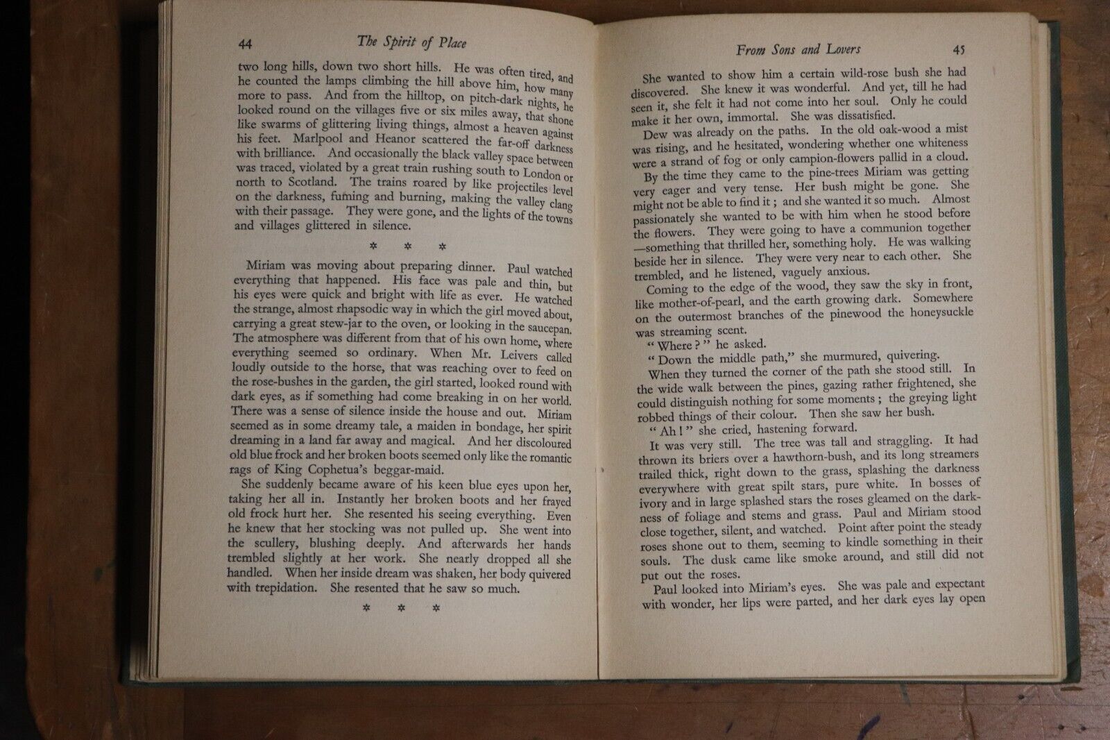 1944 The Spirit Of Place: Prose Of D.H. Lawrence Vintage British Literature Book