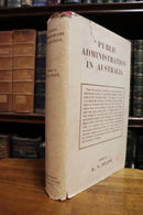 c1959 Public Administration In Australia Australian Government History Book-5