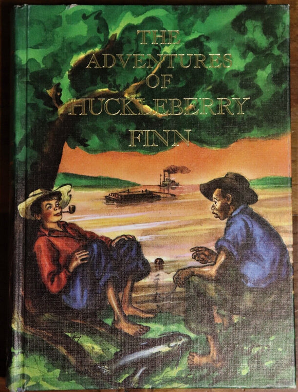 1982 The Adventures Of Huckleberry Finn Classic Childrens Literature Book