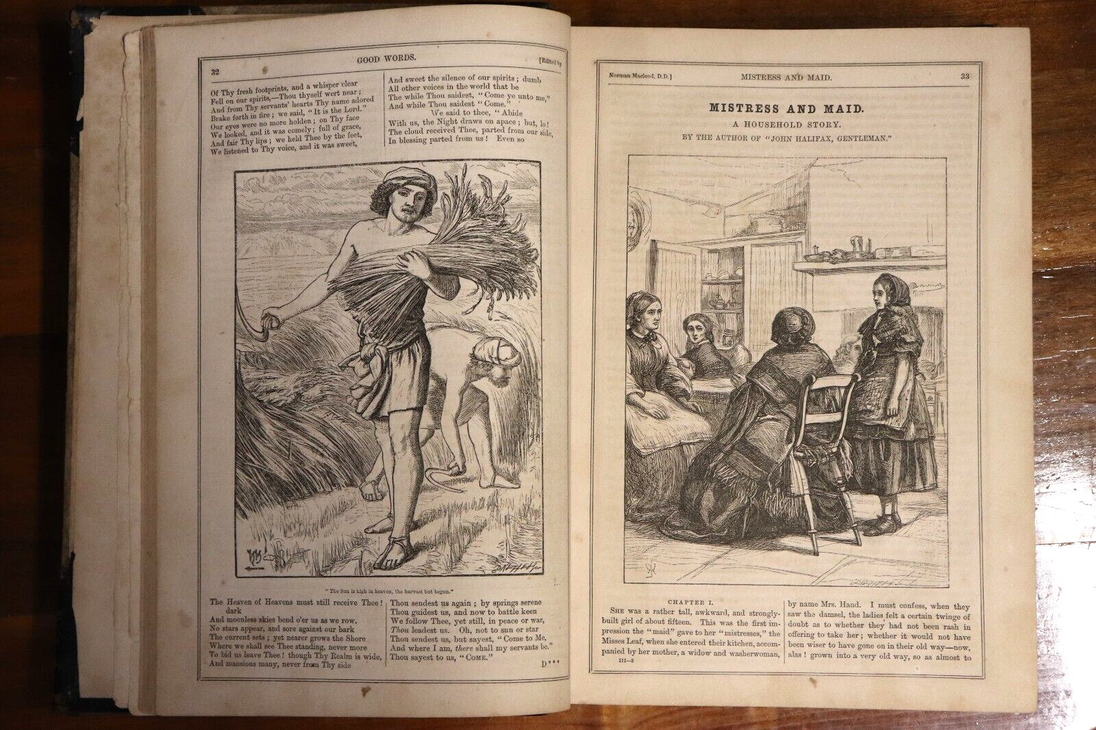 1867 Good Words For 1862 by Norman Macleod Antiquarian British History Book