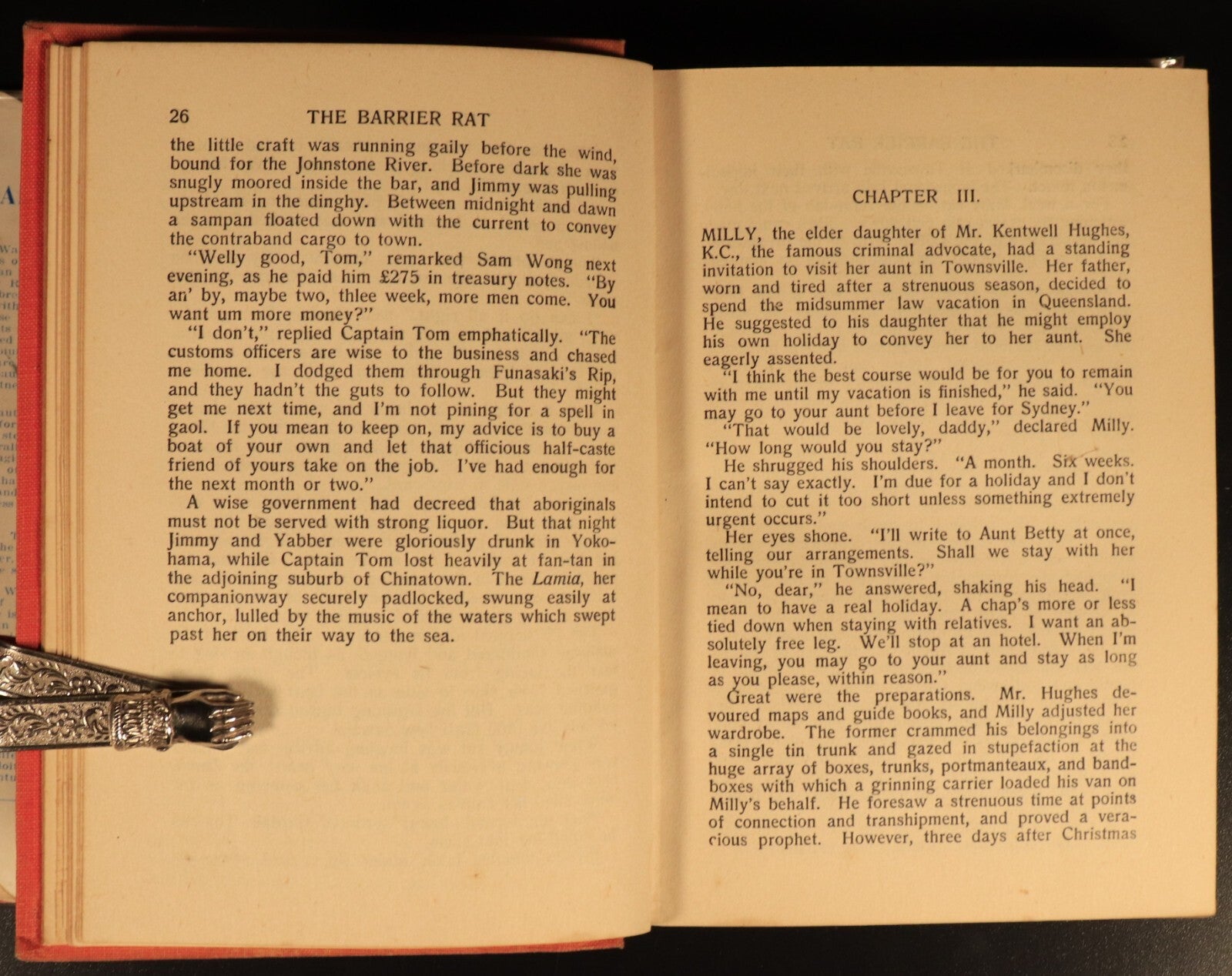 1943 The Barrier Rat by Frank Walford Vintage Australian Fiction Book w/DJ