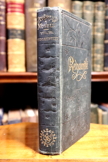 1874 The Waverley Novels: Redgauntlet Walter Scott Antique British Fiction Book