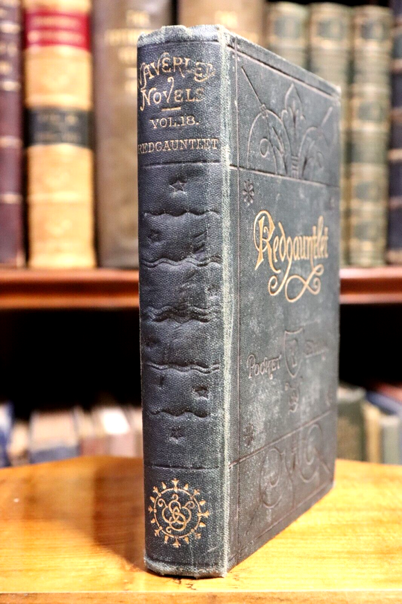 1874 The Waverley Novels: Redgauntlet Walter Scott Antique British Fiction Book