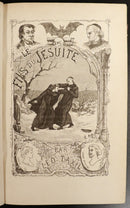 c1879 Le Fils Du Jesuite by Leo Taxil Antiquarian French Theology Book-4