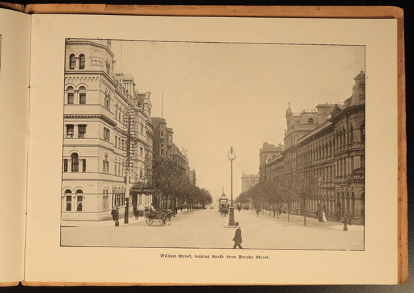Beautiful Melbourne Views Of Buildings etc c1910 Australian Tourism & Photo Book