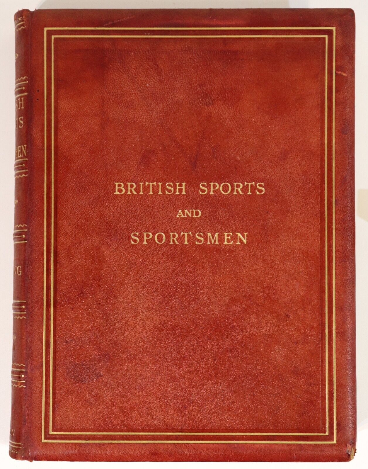 c1920 British Sports & Sportsmen - Racing - Antique Sports History Book 1st Ed