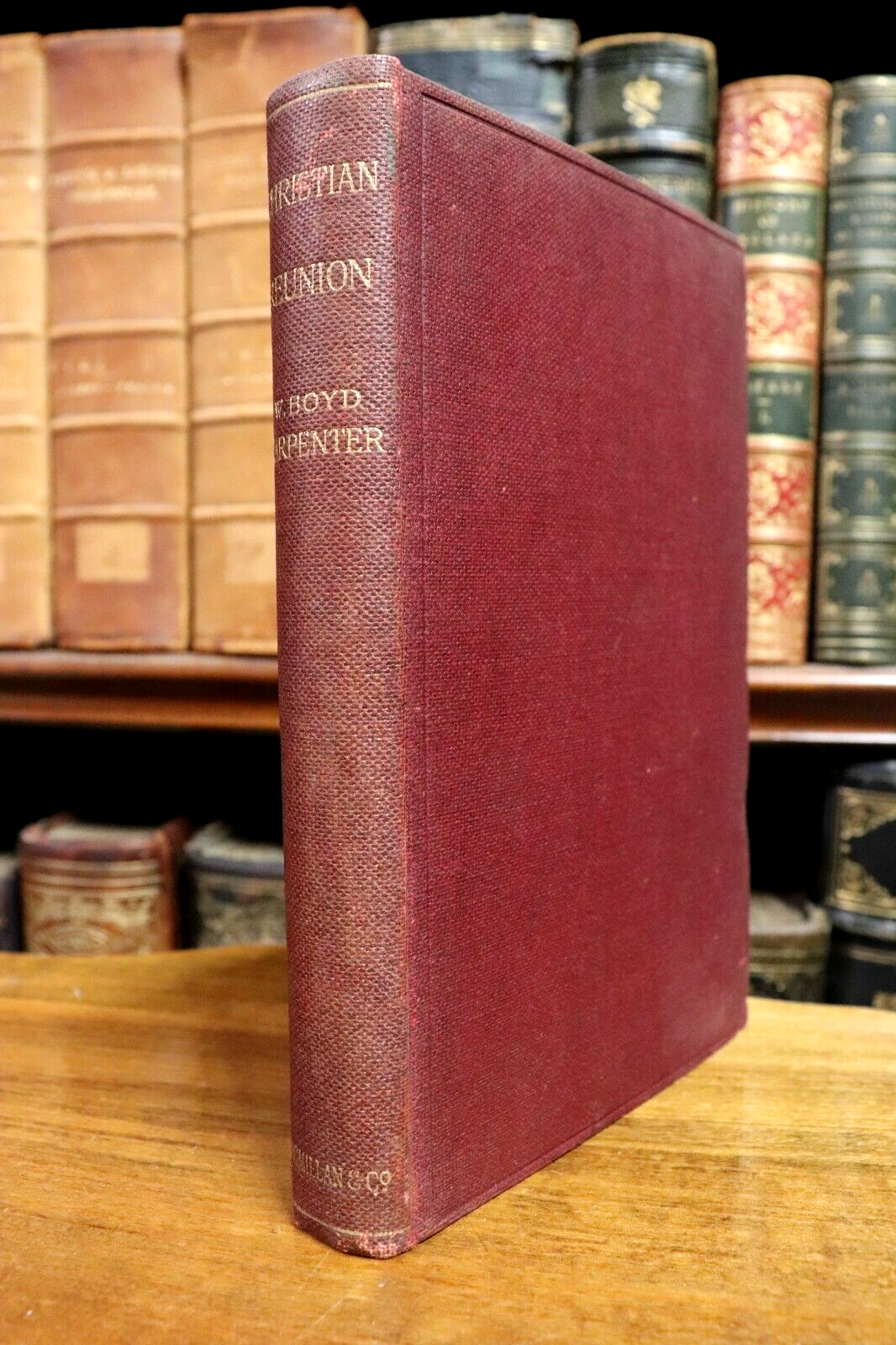 1895 Some Thoughts On Christian Reunion Antique British Theology Book