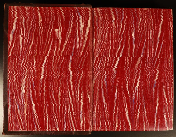 1895 Chambers's Encyclopaedia Vol. X Antique History Book With Maps Leather